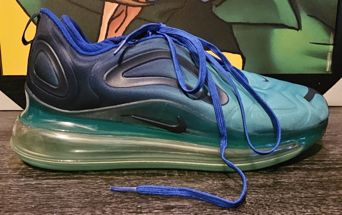 Nike Air Max 720 Royal Blue Green Shoes Sneakers A02924-301 Men's Size