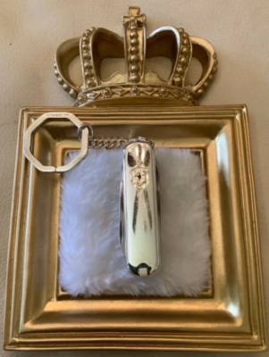 TIFFANY & CO STERLING SILVER & 18K YELLOW GOLD SWISS ARMY KNIFE W