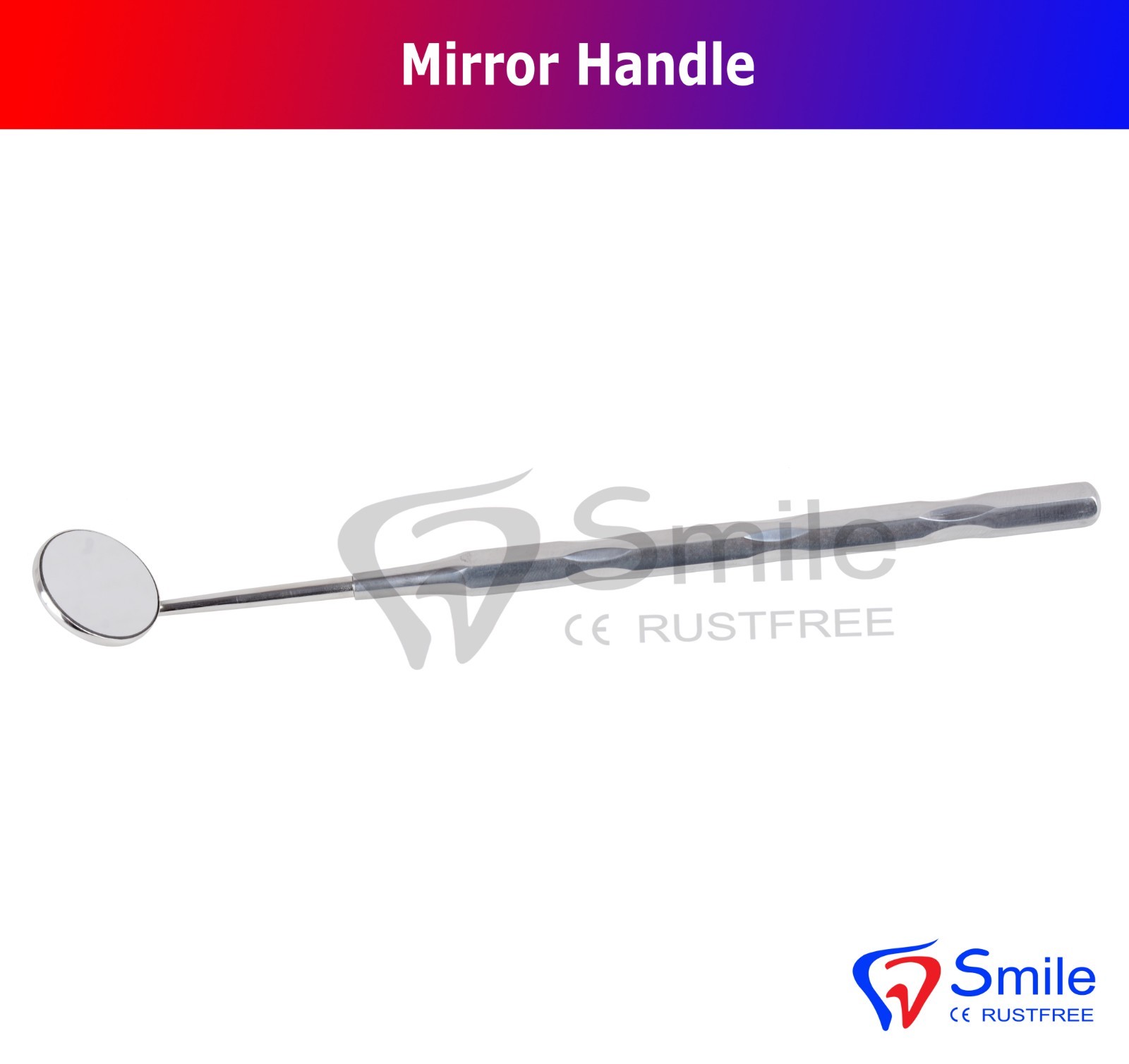 Dental Mirror Front Surface With Handle Dentistry Mouth Mirror Hygienist CE UK eBay