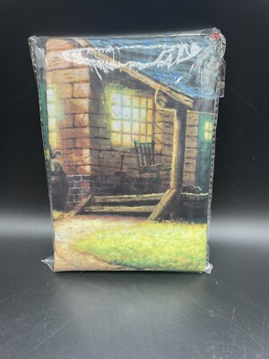 The Hamilton Collection Thomas Kinkade Happy Father Day Banner Flag House