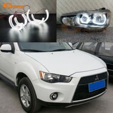 For Mitsubishi Outlander Ii Ultra Bright Dtm M4 Style Led Angel Eyes Halo Rings