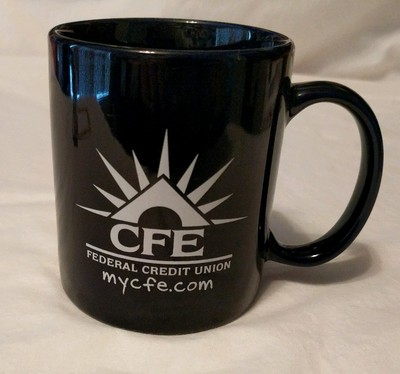 CFE FEDERAL CREDIT UNION Mug MyCFE Blue Coffee Cup Lyni Life Silver Phoenix