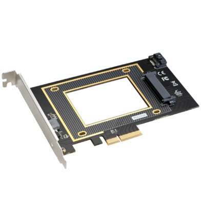 PCI-E Riser 3.0 4X to U.2 SFF-8639 Adapter PCIe U.2 SSD to PCI Express Card