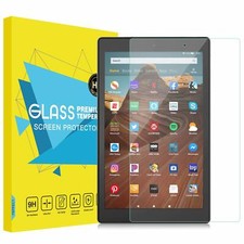 Tempered Glass Screen Protector All-new Amazon Kindle Fire HD10 2021 ,HD8 2018
