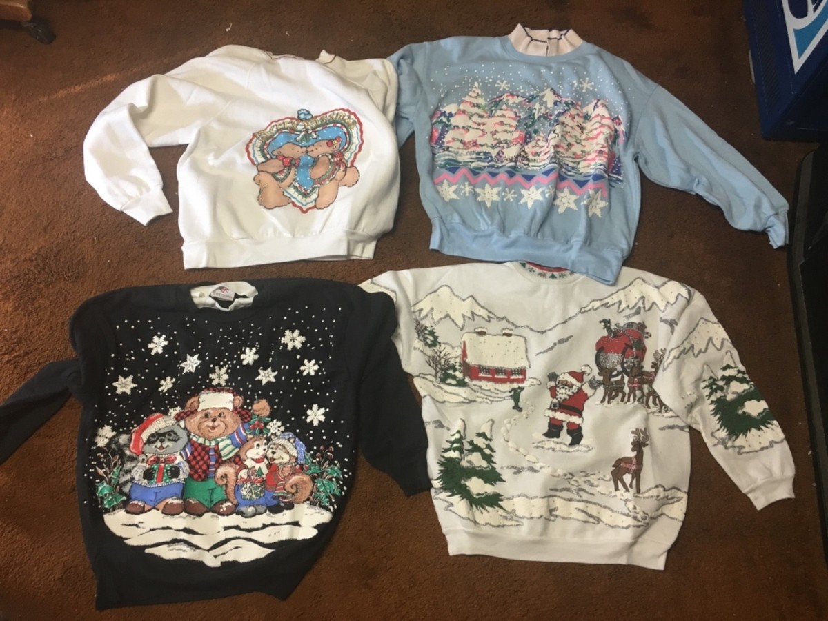 15) Vintage Ugly Christmas Sweaters Very Cool L@@K!!! | eBay