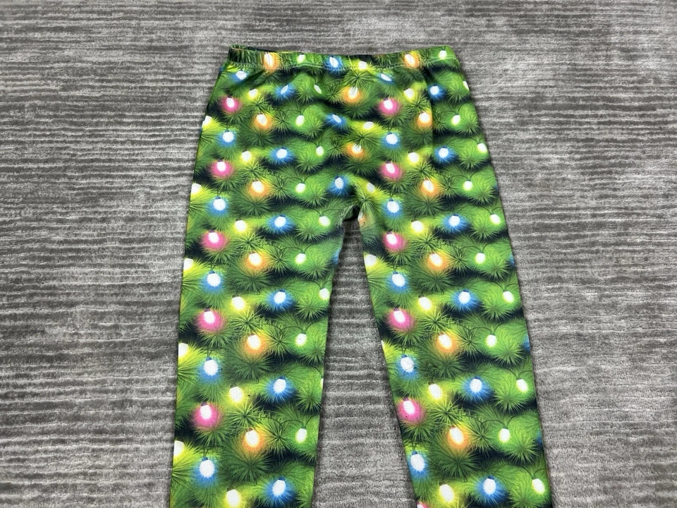 Leggings Capelli New York Mujer Medianos Multicolor Árbol de Navidad Patrón de Luces Foto 2 de 4