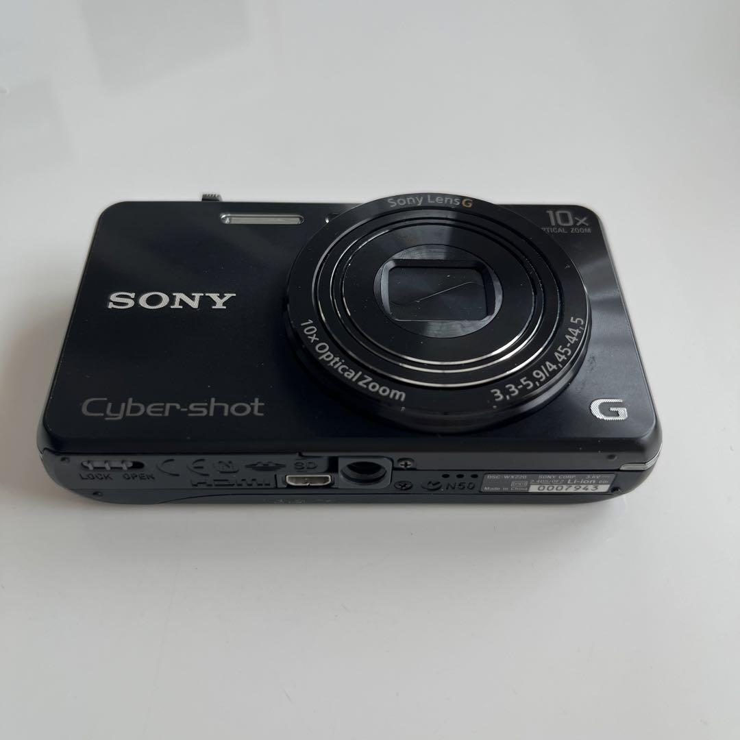 Sony Cyber-Shot DSC-WX220 Black 18.2 MP Digital Camera used | eBay