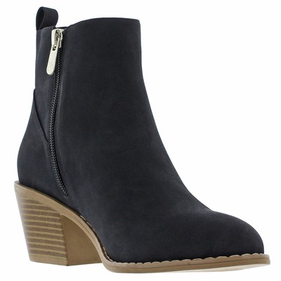Draper James Elle Ankle Booties Black 6/M New