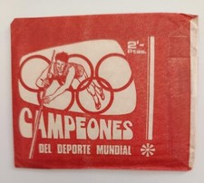 1974 Keisa Ediciones Campeones Del Deporte Mundial Sealed Pack  Cards All Stars