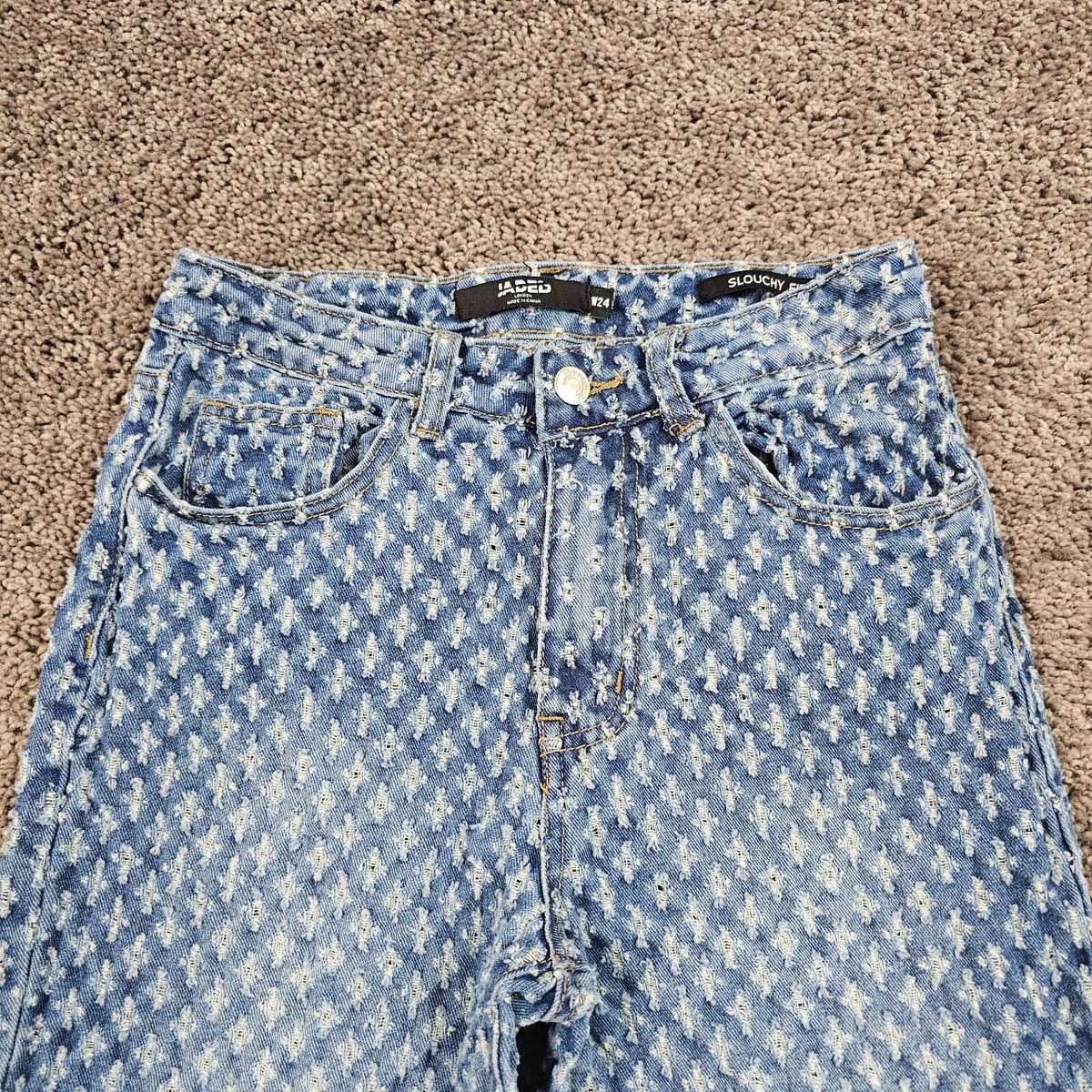 【新品・未使用】Jaded London - レディースデニム（W28） 新品・未使用】Jaded London - レディースデニム（W28）