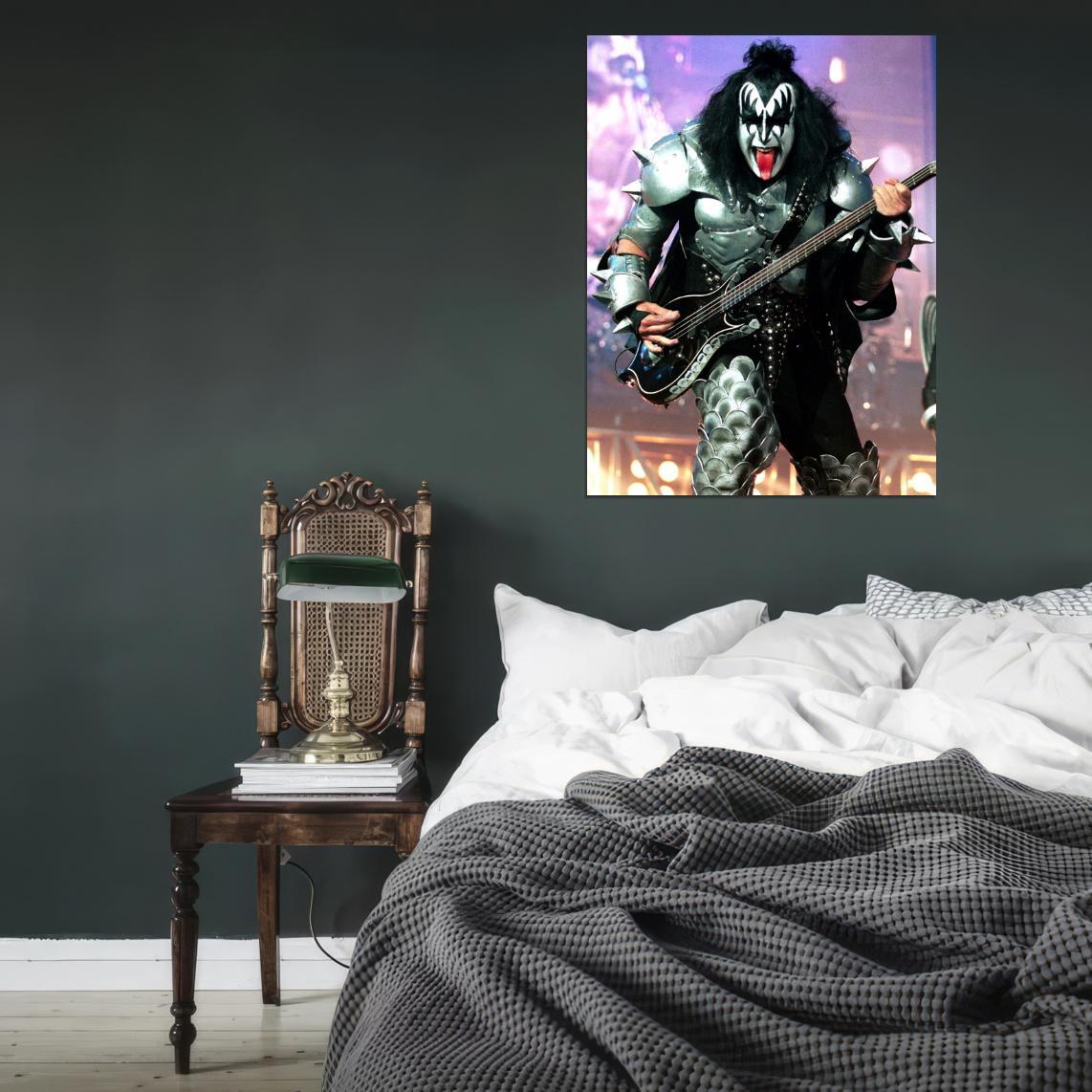 utazo　KISSのGENE SIMMONS壁掛けタイプ KISS Gene Simmons Limited Edition Autographed Boots Wall