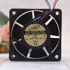 ADDA AD0612VB-A7BGP DC12V 0.54A 6025 6CM 4-Wire PWM Case Fan