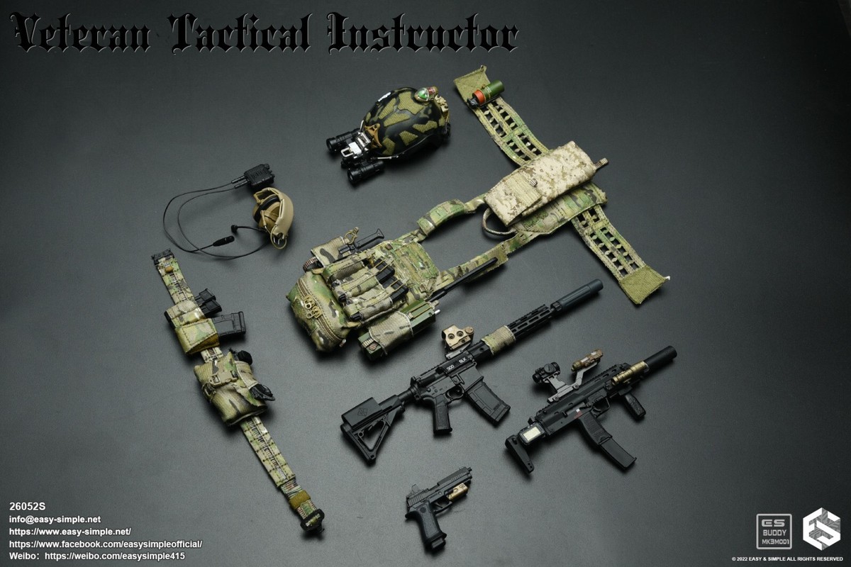 その他 EASY&amp;SIMPLE 1/6 Veteran Tactical Easy & Simple Veteran Tactical Instructor Chapter II 1/6