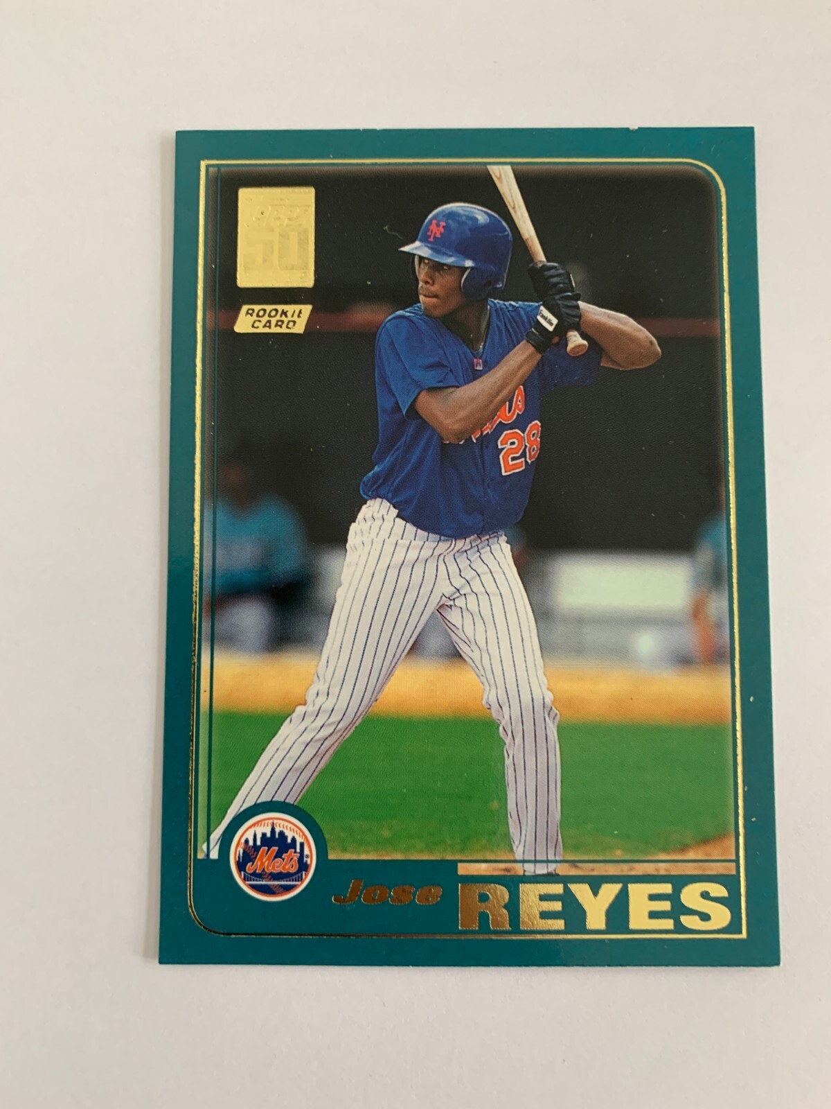 2001 Topps Traded #T242 Jose Reyes RC - New York Mets