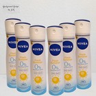 6x 150ml Nivea Summer Happiness Spray 48h Deodorant protection 0% Aluminium