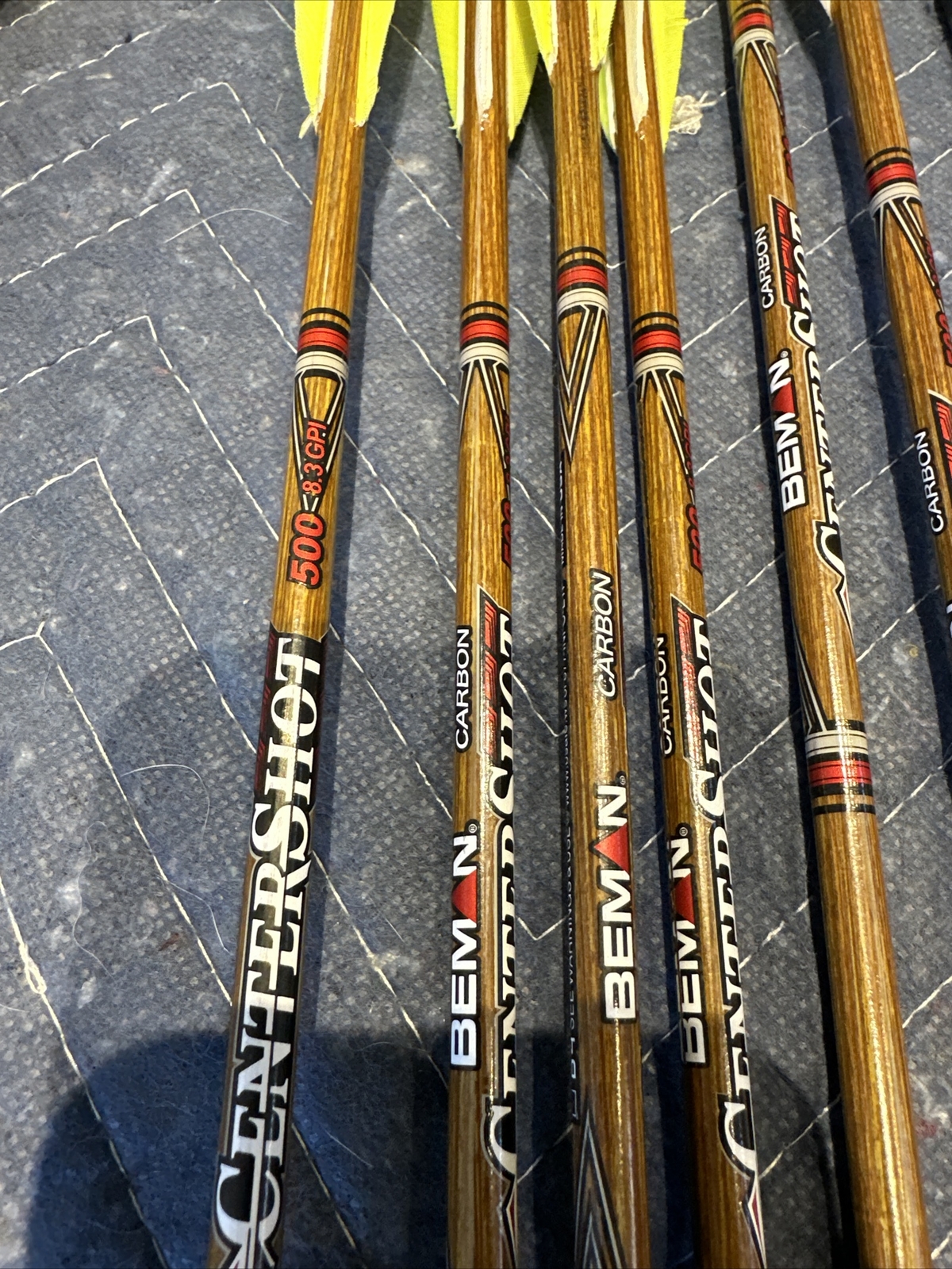 Lot Of Feather Fletched Trad Arrows eBay