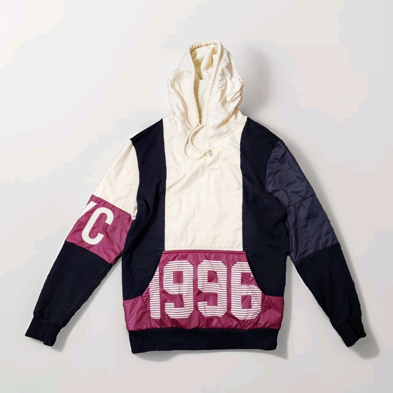 Felpa con cappuccio KITH x PONY ?? New York Natives 1996 uomo taglia S M rara edizione limitata