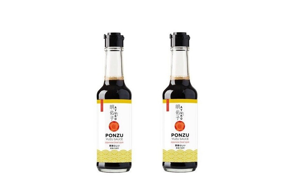 Ponzu Sauce Doppelpack: 2 x 150ml AYUKO Würzsauce mit Citrusgeschmack