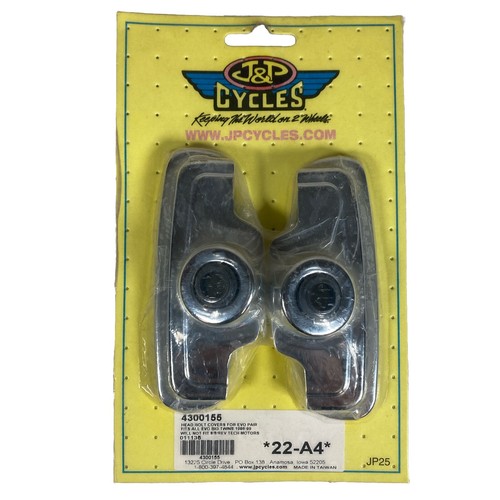 Chrome Finned Spark Plug Covers For Harley Touring – Slotted Head