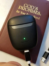 Connexx Travel Charger RIC Rechargeable Wireless Earbuds Charging Case USB Cable