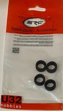 Slot Car SRC OSC RN0108 Tire 18.5x8.1 TACO Rear 8 Ultra Grip 4 Units