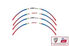 KIT ADESIVI RUOTA 17 POLLICI PRAMAC CNC RACING PER KTM DUKE 690 R 2014-17