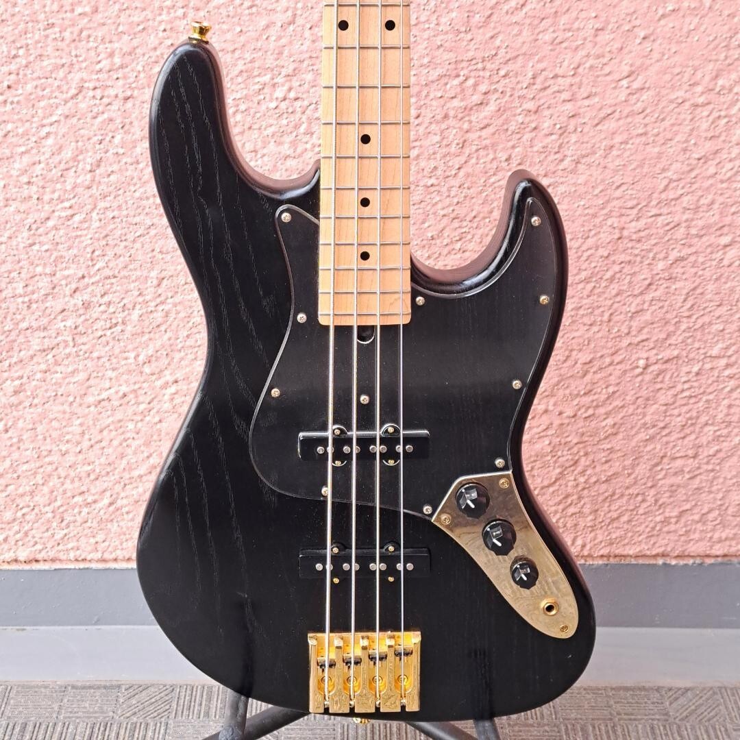 Bacchus WL-434 Ash Special Jazz Bass Electric Bass Guitar