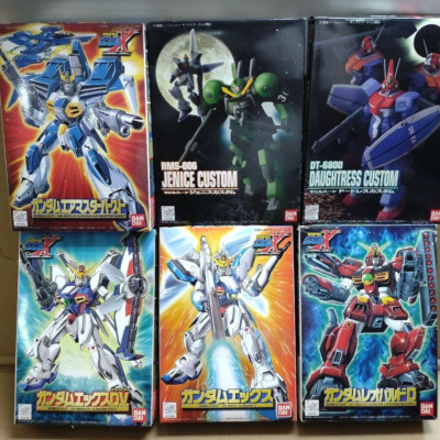 GUNDAM X DV Leopard Destroy Airmaster Burst Jenice 1:144 Model Kit SET Bulk 6