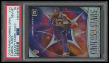 2019-20 Donruss Optic #14 LeBron James Fantasy Stars Holo PSA 10