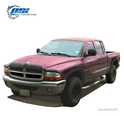 Extension Style Fender Flares Fits 97-04 Dodge Dakota Sand Blast Textured Finish