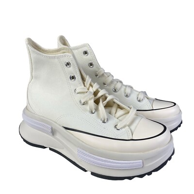 Converse women's Run Star Legacy CX High Top White Canvas Sneakers Boots size 9