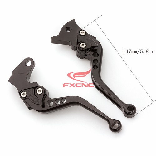 Leviers De Frein/embrayage Longs En CNC Rouge Pour Kawasaki ZX7R / ZX7RR (1989-1992) - Neufs Sans Marque