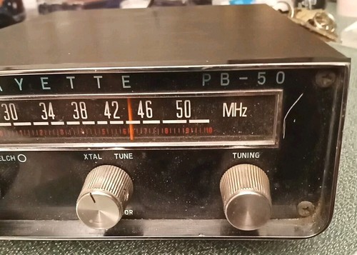 Very Rare Vintage Lafayette PB-50 Low Band FM Communications Receiver 30-50 MHZ! - Zdjęcie 3 z 4