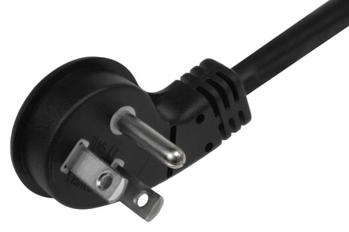SF Cable Low Profile Angle NEMA 5-15P to C13 Right Angle Power Cord, 10 feet - Afbeelding 5 van 5
