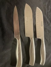 Thomas Rosenthal Group Lot of 3 Solid Stainless Steel Knives