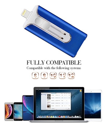 4 IN1 2TB Memory Photo Stick USB 3.0 Flash Drive for iPhone Android iPad Type C - Picture 8 of 19
