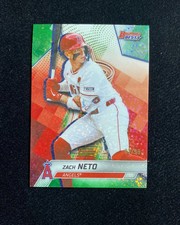 2025 Topps Bowman's Best Green Mini Diamond #47 Zach Neto 2/99 Angels QI95