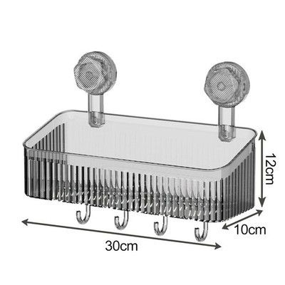 2 Barres D'appui à Ventouse Pour Douche, Sans Perçage, Pour Salle De Bain Et Toilettes Gris 99180780