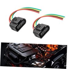 2 PCS Car Ignition Coil Connector Plug Wire Harness Pigtail Wiring,