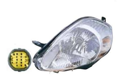 Scheinwerfer Projektor Fiat Grande Punto Von 2005 Al 2008 Recht Verchromt Vorne-image