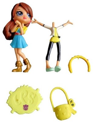 Littlest Pet Shop Lps B63 3683 Blythe Style Preppy Set Heidi Petite Hasbro 2013