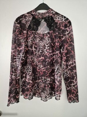 Tredy Bluse Animalprint Gr. 40