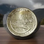 1975 ALASKA Mint Trans-Alaskan Pipeline 1oz .999 fine Silver HTF