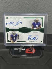 rome odunze michael penix jr dual auto Flawless 3 /5