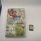 New Super Mario Bros. U Deluxe (Nintendo Switch, 2019) Tested Works With Case