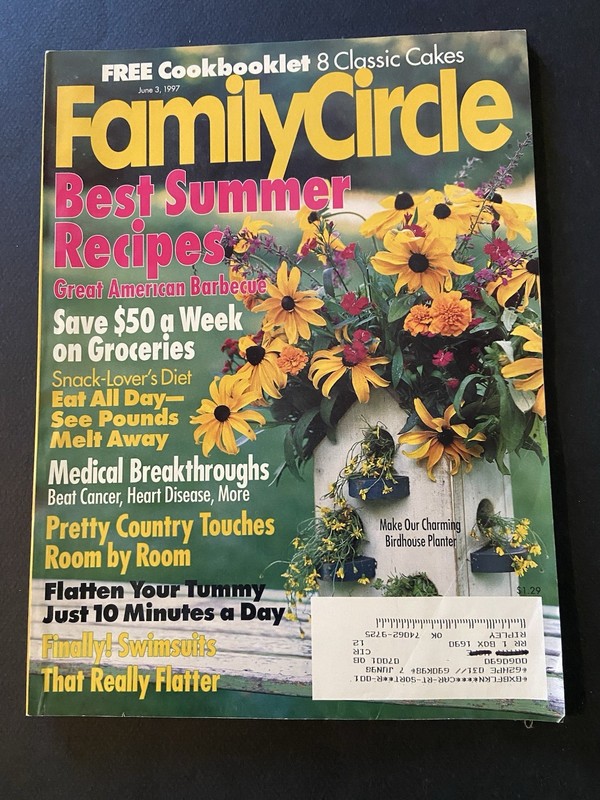 1997 June 3, Family Circle Magazine