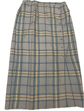 Talbots Ladies 100 Linen Straight Skirt Sz 12