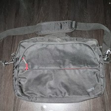 ThinkPad Black Nylon Shoulder Messenger Bag for 15" Laptop, Padded Partitions