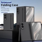 For Samsung Galaxy Z Fold 8 wide case hinge Protection cover+ Screen Glass Films