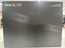 Sonos One SL Wireless Speaker SHADOW Black - 2 Pack -Brand New